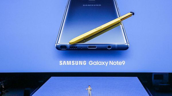 Samsung presentó el nuevo Galaxy Note 9