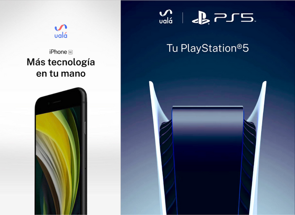 Ualá innova ofreciendo a sus usuarios el iPhone SE y La PS5 financiados