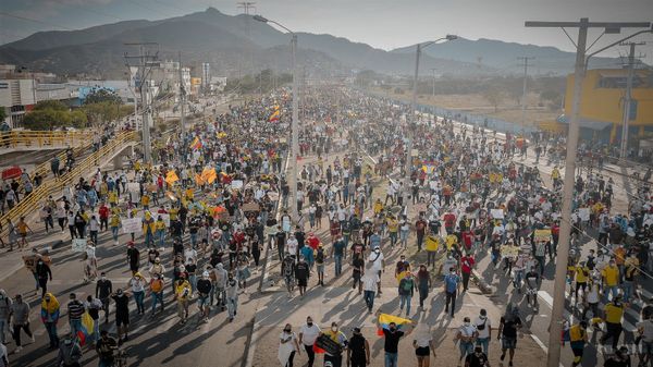 "Colombia dice basta": el mundo es testigo por Tik-Tok